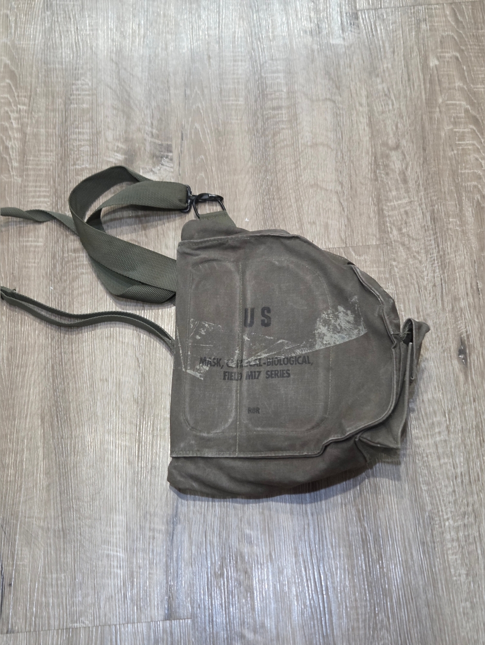 US Military Mask Chemical Biological Field M17 Series BAG ONLY Olive Green